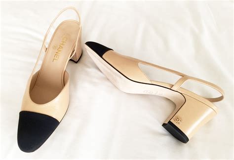 chanel two tone slingbacks 2015 price|chanel slingback online shop.